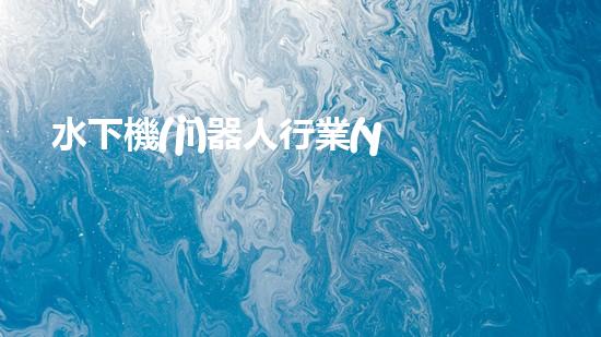 水下機(jī)器人行業(yè)標(biāo)準(zhǔn)：突破技術(shù)邊界，開啟未來之門！